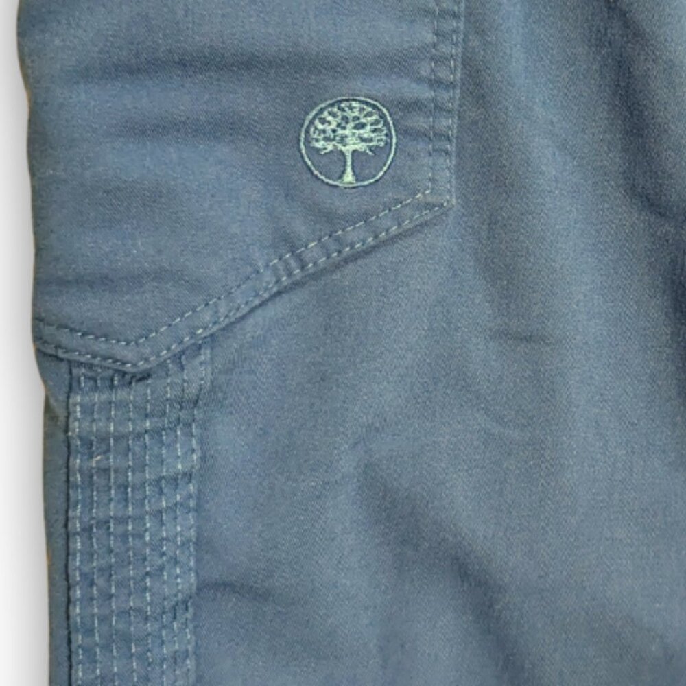 #5 Purple Label by Healing Hands Yoga Style Scrubs Royal Blue Pants– Size Large - Picture 5 of 6